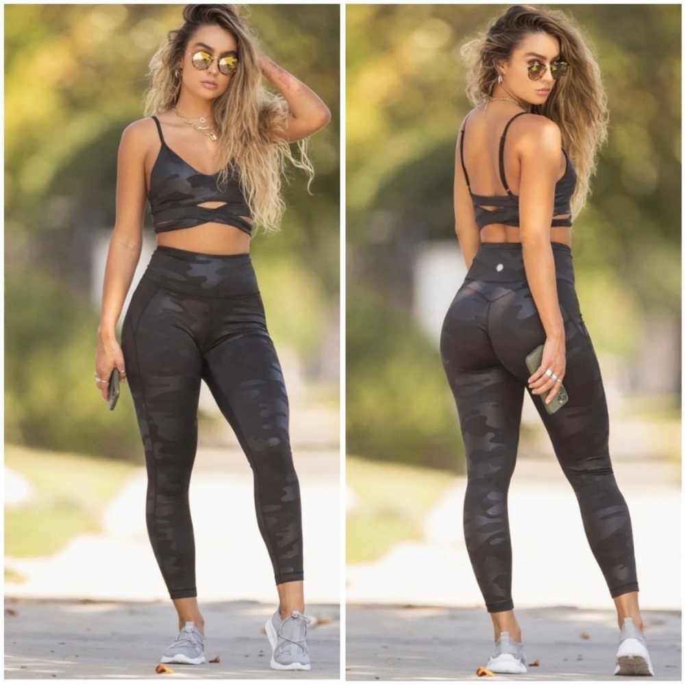 Sommer Ray | Camo High Rise Butt Lift Leggings